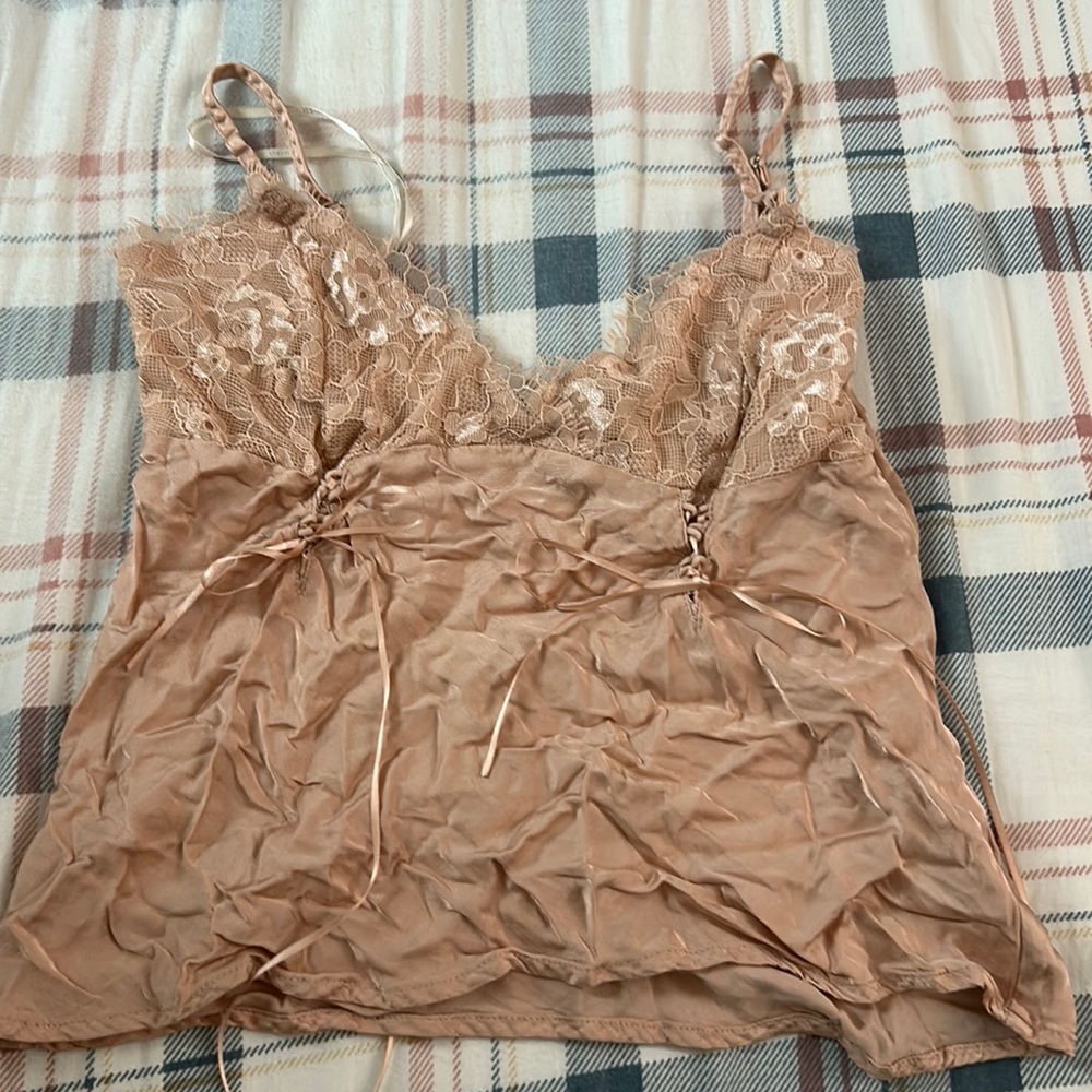 Pink camisole